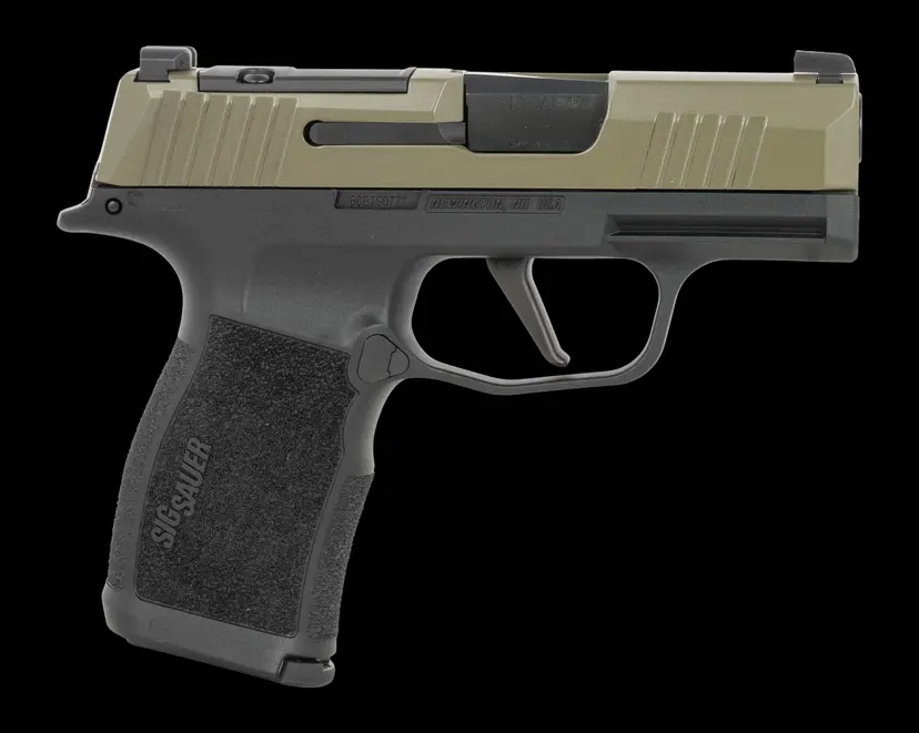 SIG Sauer P365X Micro-Compact 9mm Luger 12+1 3.10" Black Moss Green Stainless Steel Optic Ready - 1