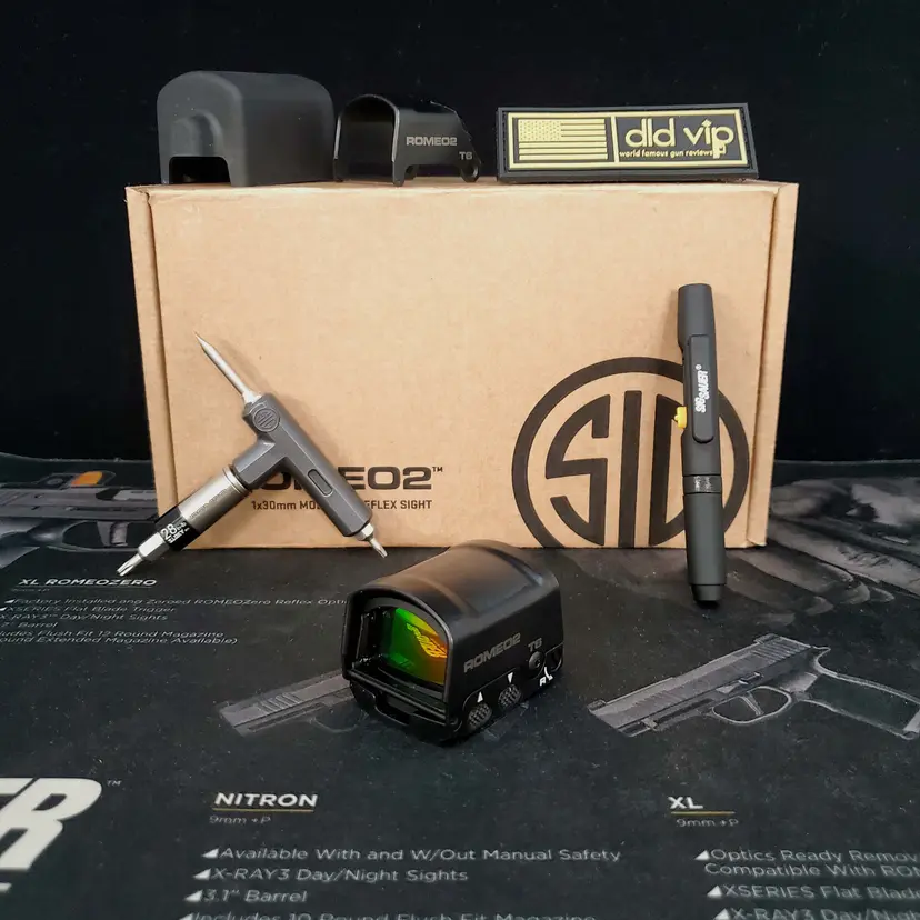 SIG Sauer Romeo 2 Red 2MOA Dot/32MOA Circle - 1