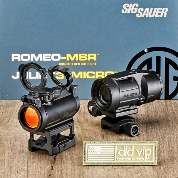 SIG Sauer Romeo MSR Red Dot 2MOA w/ Juliet 3 Micro Magnifier - 1