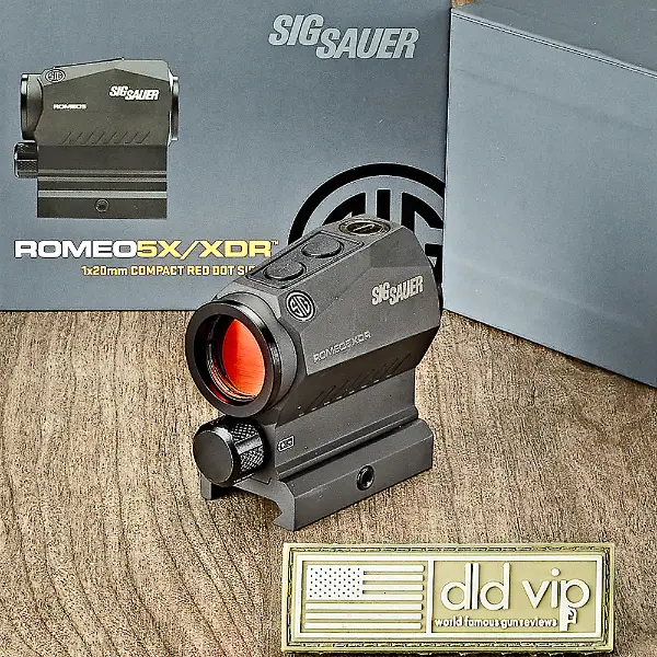SIG Sauer ROMEO5 XDR Red 2MOA Dot & 65MOA Circle - 1
