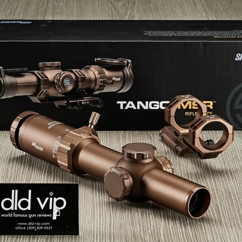 SIG Sauer Tango MSR 1-6x24 SFP Red Illum. BDC6 Reticle Coyote - 1