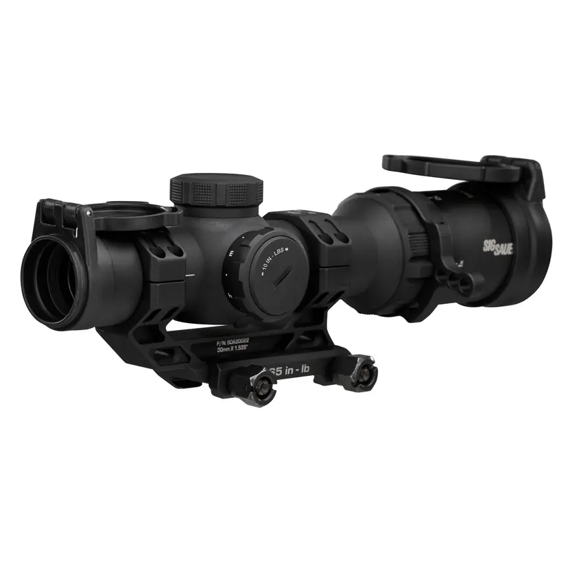 Sig Sauer TANGO-MSR Compact 1-6x24 SFP W/ Illuminated BDC6 Reticle & ALPHA MSR Mount - 1