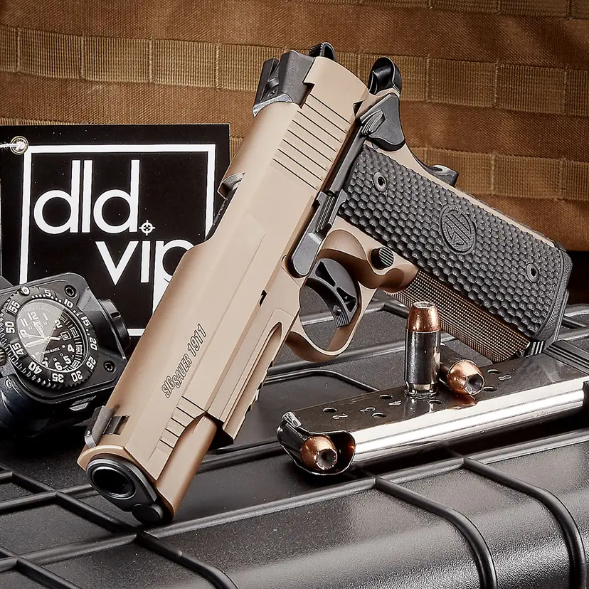 SIG Sauer 1911R 5" Emperor Scorpion .45ACP FDE - 1