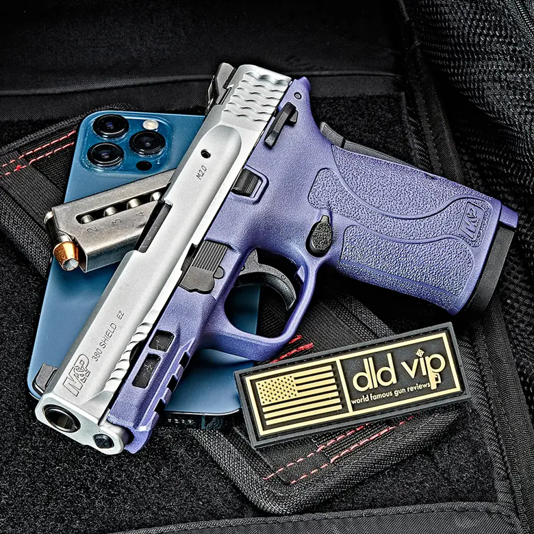 Smith & Wesson M&P Shield EZ .380ACP TS Purple/Satin Cerakote - 1