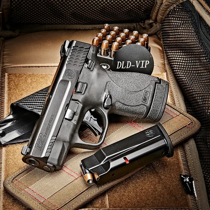 Smith & Wesson M&P Shield Plus 9mm OR TS w/ Tritium Sights - 1