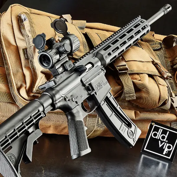 Smith & Wesson 15-22 .22LR w/ MP100 4MOA Red/Green Dot - 1