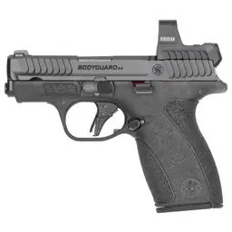 Smith & Wesson Bodyguard 2.0 .380 ACP Micro-Compact Striker-Fired Pistol 2.75in Black Armornite, Tritium Front Sight, Viridian RFX1 Green Dot, 12+1, 2 Mags - 1