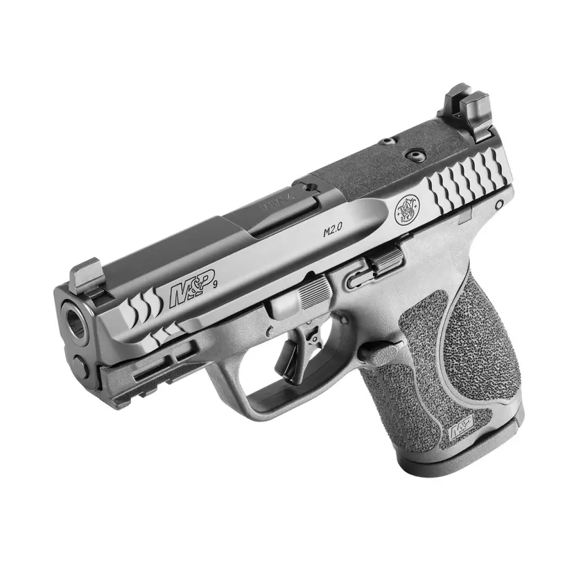 Smith & Wesson M&P M2.0 9mm Compact Pistol, Optics Ready, 15-Round Capacity - 1