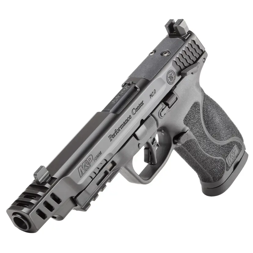 Smith & Wesson M&P M2.0 Performance Center 10mm 5.6" Ported Barrel Optics Ready Pistol 10rd Black - 1