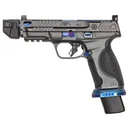 Smith & Wesson M&P9 M2.0 Metal HD 9mm Pistol, 23-Round, Gray/Blue - 2