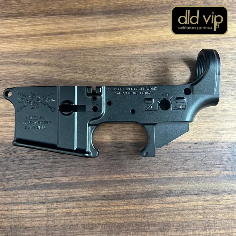 Sons of Liberty Gun Works Angry Patriot Stripped Lower Receiver - 1
