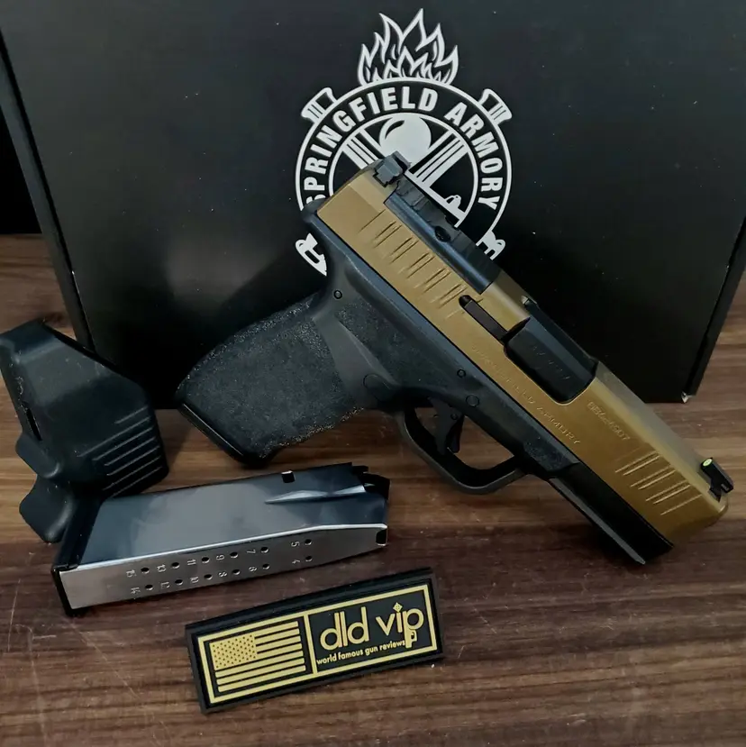 Springfield Armory Hellcat PRO OSP 9mm Bronze Cerakote - 1