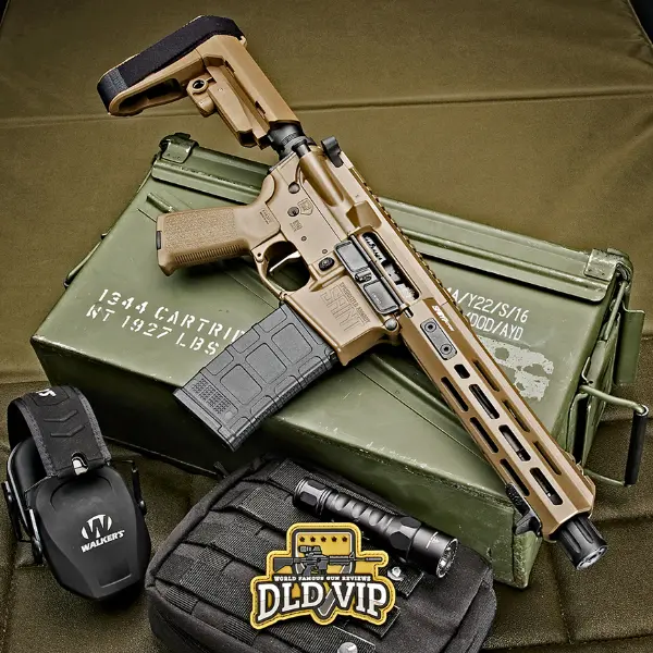 Springfield Armory Saint Victor 5.56 7.5" FDE w/ SBA3 Brace - 1