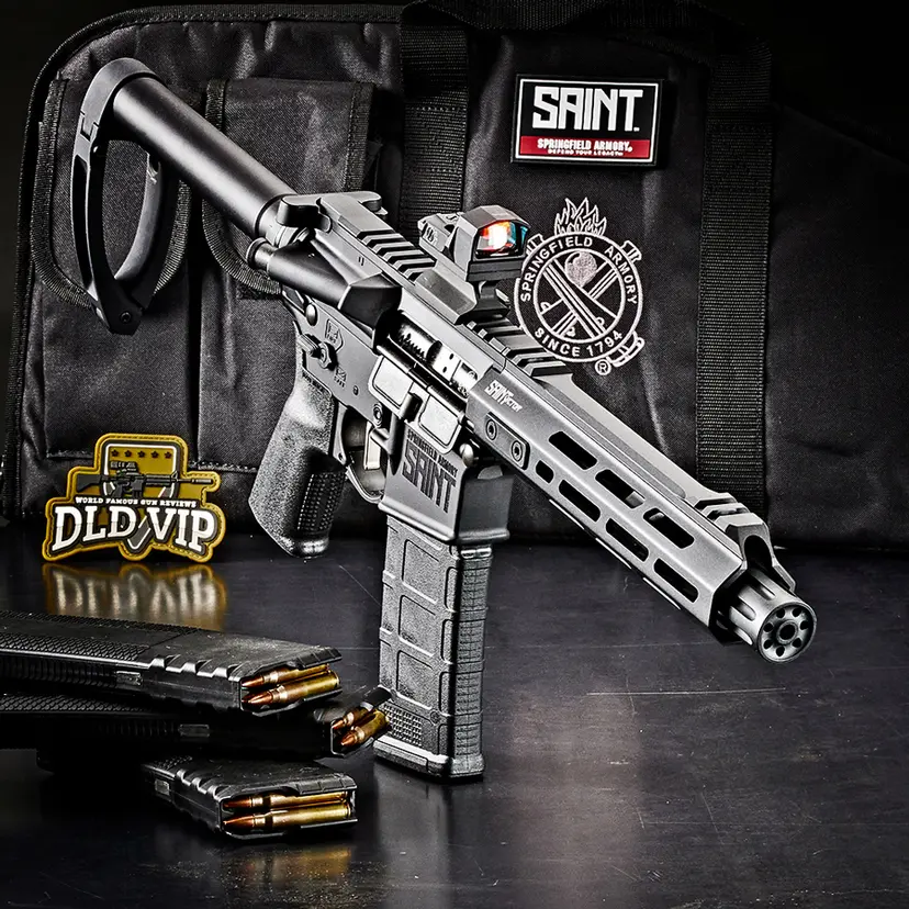 Springfield Armory Saint Victor 5.56 7.5" w/ Tailhook Brace & HEX RDS - 1