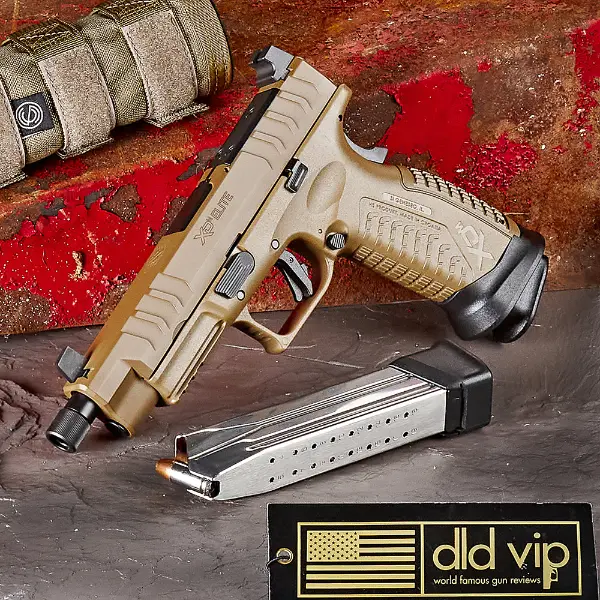 Springfield Armory XDME OSP 9mm 4.5" FDE Cerakote Suppressor Ready - 1