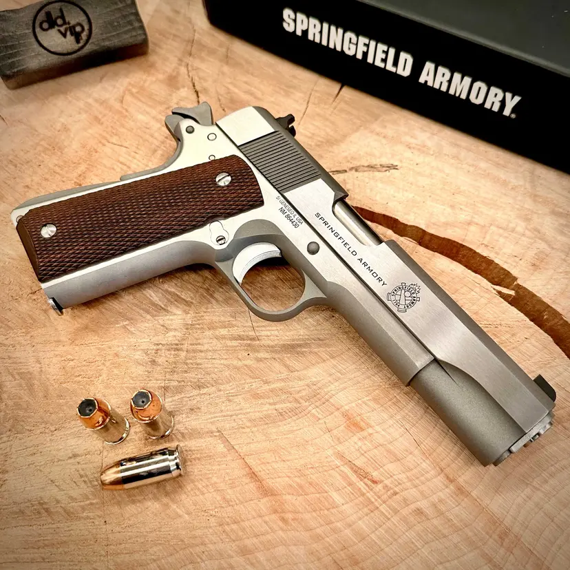 Springfield Armory 1911 MILSPEC .45ACP 5" SS - 1