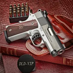 Springfield Armory 1911 Ronin EMP 9mm 3" Blued/Satin Cerakote (RFO) - 1