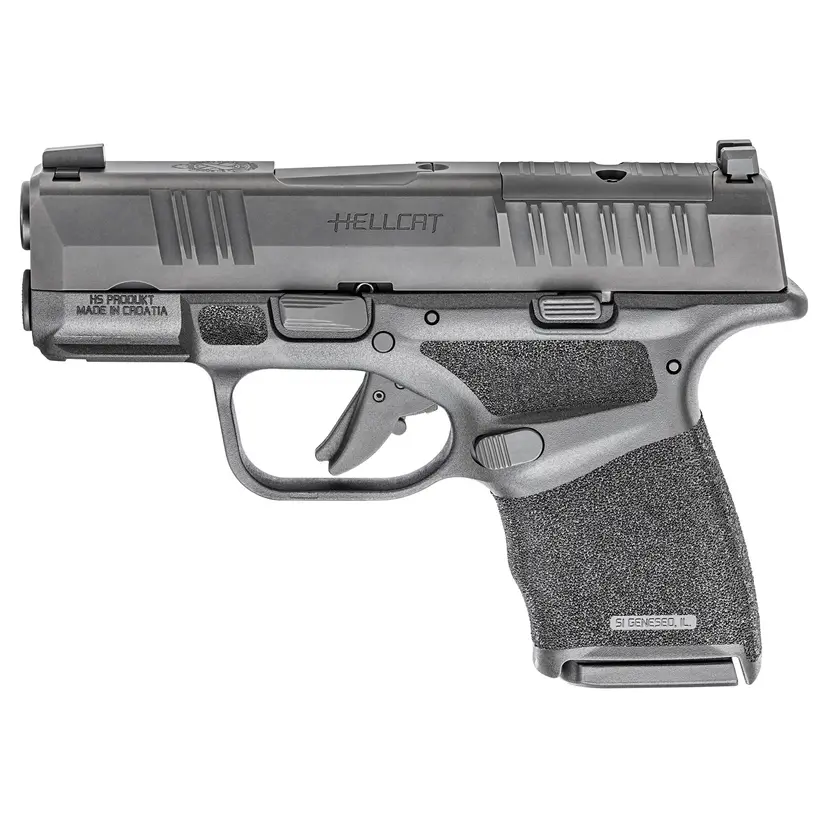 Springfield Hellcat OSP 9mm Sub-Compact Pistol with Red Dot Sight and Range Bag - 1