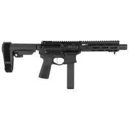 Springfield SAINT VICTOR 9mm Semi-Auto AR Pistol 8.5in Threaded Barrel Black Anodized SBA3 Brace 32+1 - 3