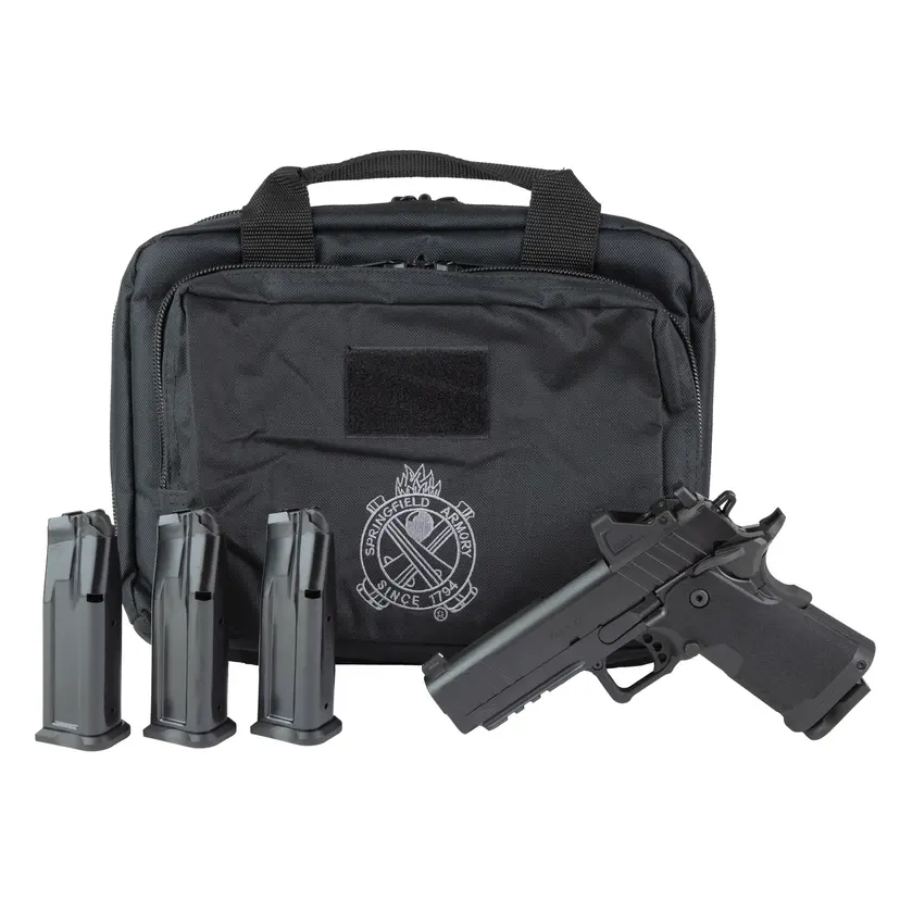 Springfield 1911 DS Prodigy Compact 4.25" 9mm Gear Pac Bundle - 1