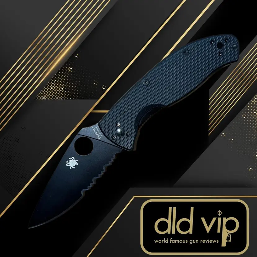Spyderco Tenacious Half Serrated - 1