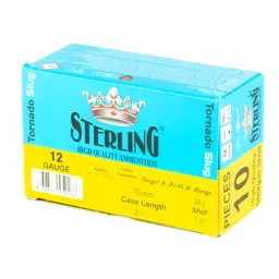 Sterling BG 12 Gauge 2.75" 1oz Tornado Slug Big Game Ammo 10 Rounds - 3