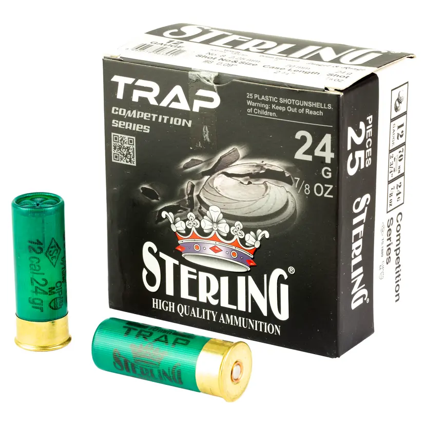 Sterling Competition 12 Gauge 2.75" #8 Shot 7/8 oz 25 Rounds - 1