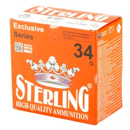 Sterling EXCLSV 12 Gauge 2.75" #6 Shot Shells 1 3/16 oz 25 Rounds - 3