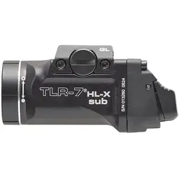 Streamlight TLR-7 HL-X Sub 1000 Lumen Weaponlight for Glock 43X/48 - 1