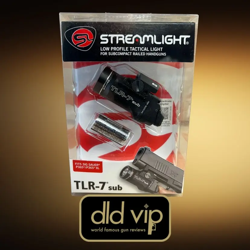 Streamlight TLR-7 Sub 500 Lumen Light SIG P365/XL - 1