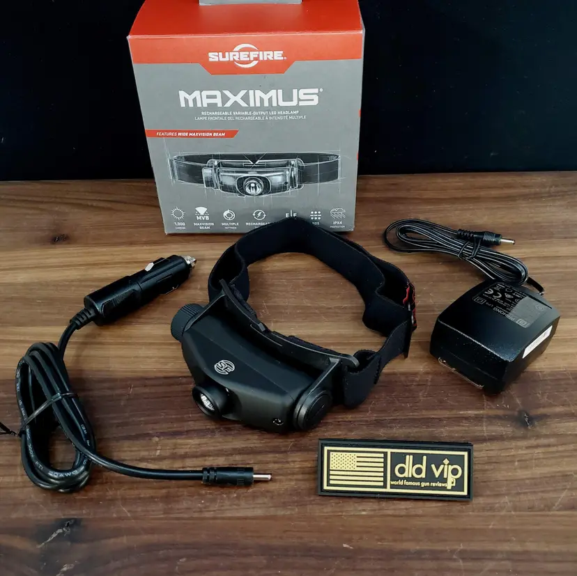 Surefire Maximus Variable-Output LED Headlamp 1-1000 Lumens (Rechargeable) - 1