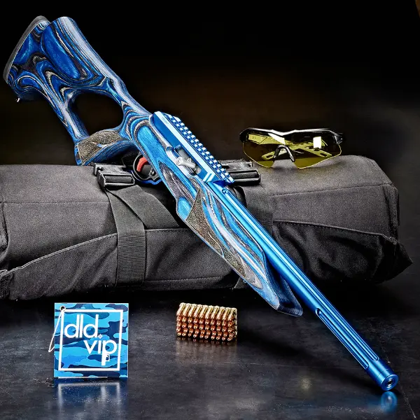 Tactical Solutions X-Ring VR .22LR Blue 16.5" w/ Fluted & Threaded Barrel - 1