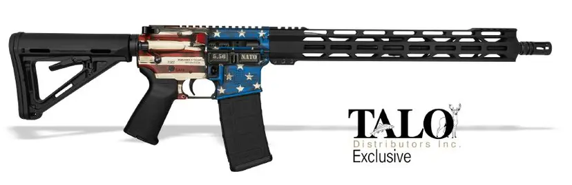 TALO Exclusive Diamondback Carbon DB15 Rifle American Flag - 1