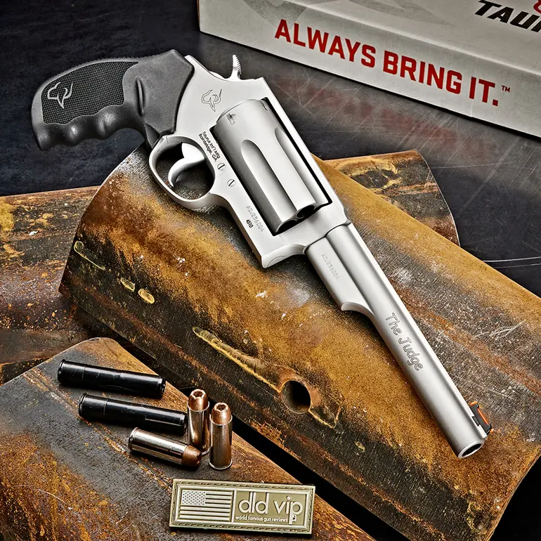 Taurus Judge Magnum .45LC/.410Ga 3" SS 6.5" DASA - 1