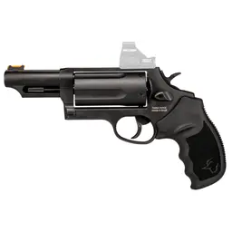 Taurus Judge Magnum T.O.R.O. Compact Revolver 45 Colt/410 Bore 3in Barrel 5rd Black Optics Ready Fiber Optic Sight - 1