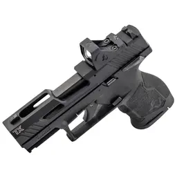 Taurus TX22 Compact TORO .22 LR 3.6in Threaded Barrel 13+1 Striker-Fired Pistol w/ Viridian RFX-11 Green Dot - 3