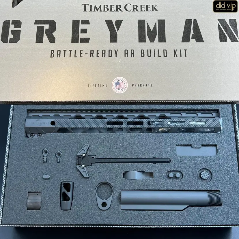 Timber Creek AR15 Greyman Battle Ready Kit Stealth Gray - 1