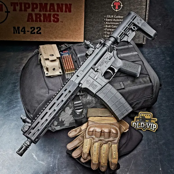 Tippmann Arms M4-22 Elite .22LR 11" w/ 2 Additional 25rd Mags - 1
