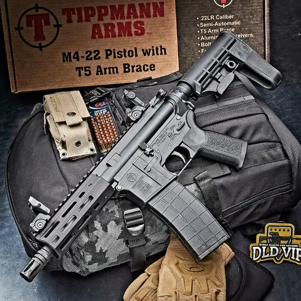 Tippmann Arms M4-22 Micro .22LR 7" w/ 2 Additional 25rd Mags - 1