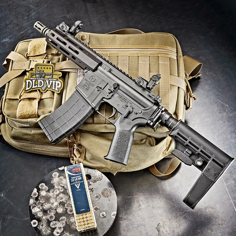 Tippmann Arms M4-22 Micro Bugout .22LR 7" - 1