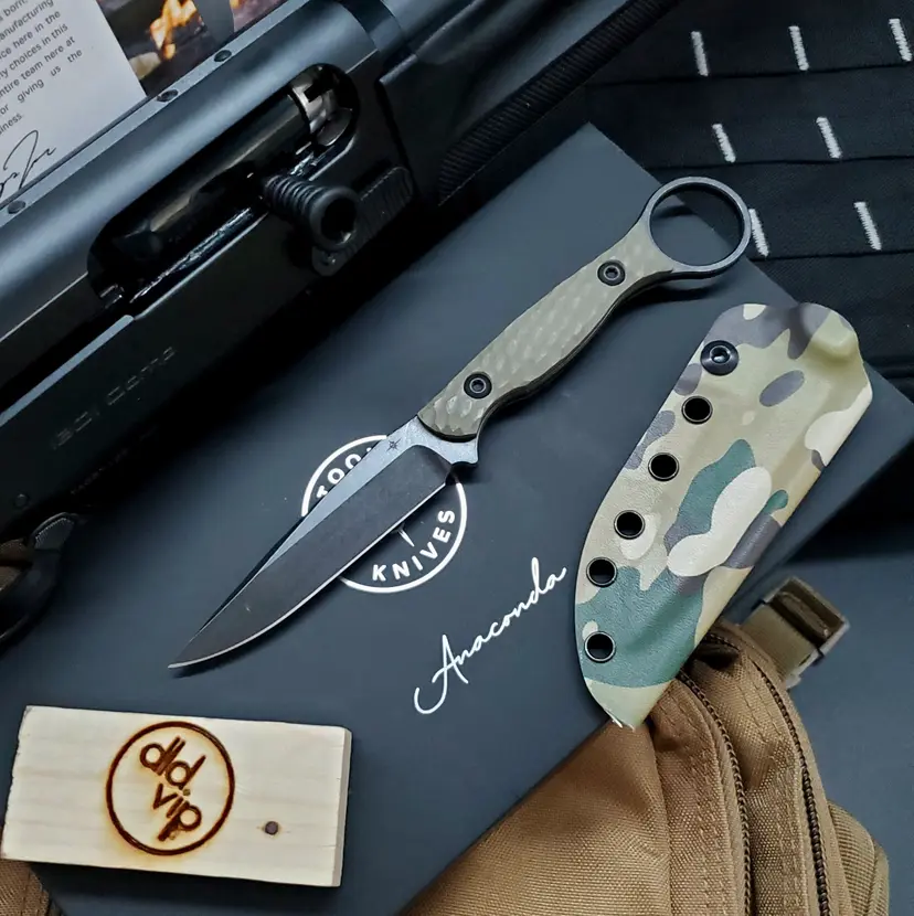 Toor Knives Anaconda Covert Green - 1