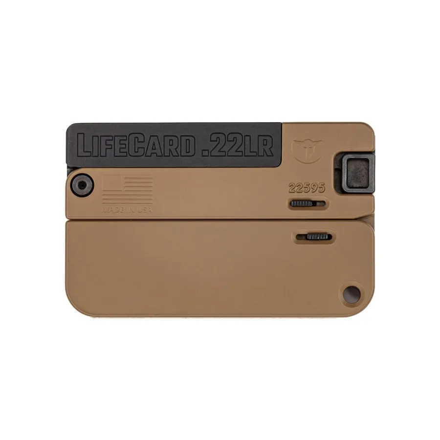 Trailblazer Firearms Lifecard 22LR Black/Brown