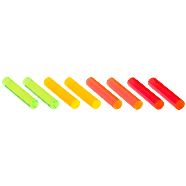 Trijicon Multicolor Fiber Optic Rods (Pack of 8) - 1