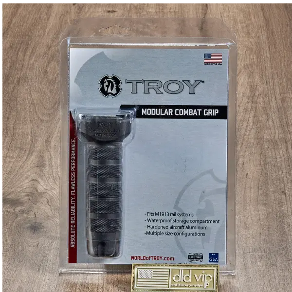 Troy Modular Combat Grip, BLK, M1913 Fit - 1