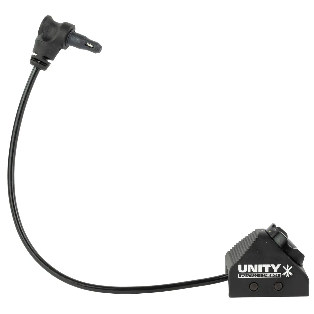 Unity Tactical Hot Button Light Activation Switch BLK for Crane Type Lasers