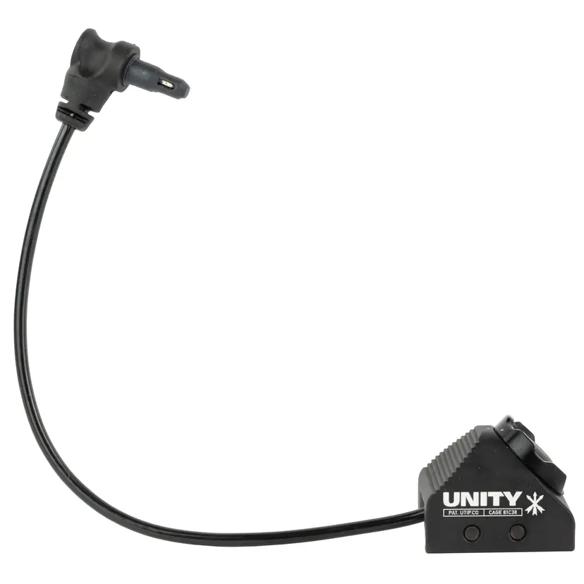 Unity Tactical Hot Button Light Activation Switch BLK for Crane Type Lasers - 1