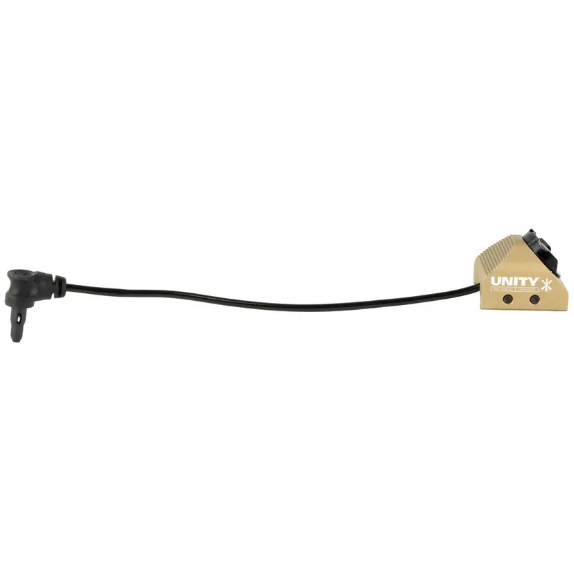 Unity Tactical Hot Button Light Activation Switch FDE for Crane Type Lasers - 1