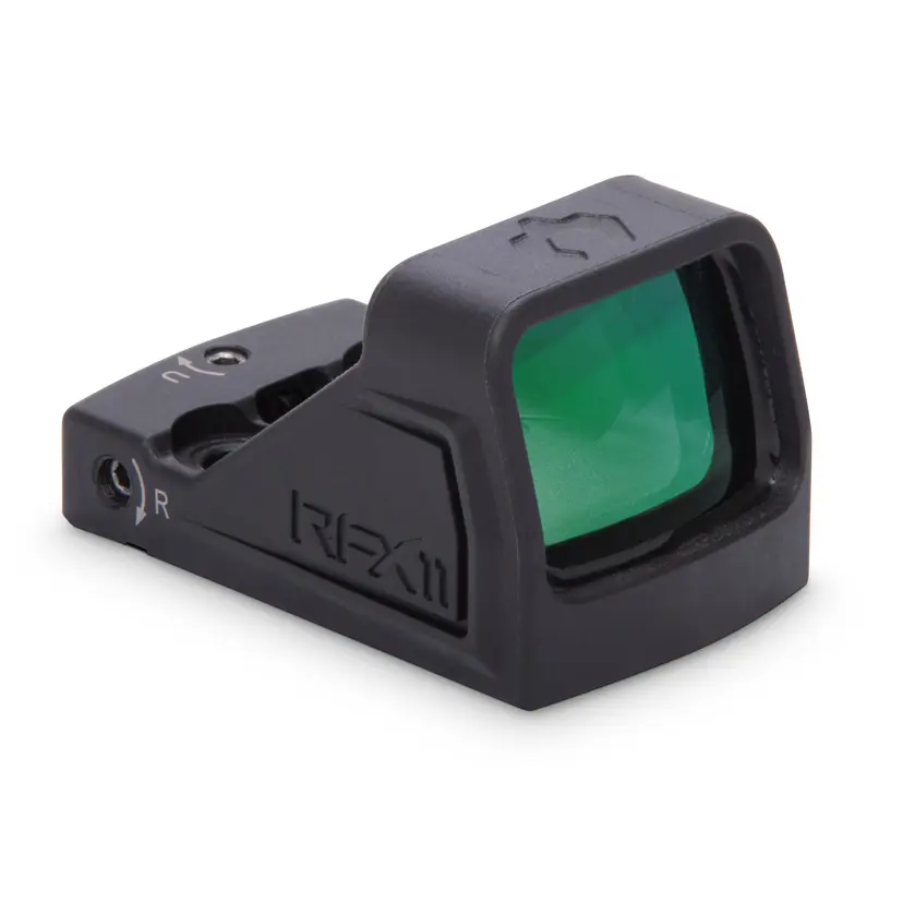 Viridian RFX-11 1x16 Micro Green Dot Sight 3 MOA Red Dot Optic with Shield Mount - 1