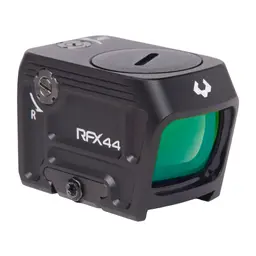 Viridian RFX44 Compact Green Dot Reflex Sight 5 MOA 1x44mm Black ACRO Footprint Low Mount - 2