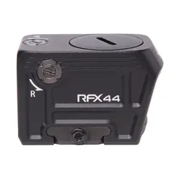 Viridian RFX44 Compact Green Dot Reflex Sight 5 MOA 1x44mm with RMR Adapter – ACRO Footprint - 1